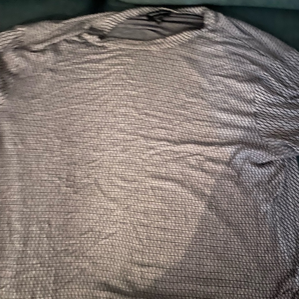 Men's Gray Textured Shirt